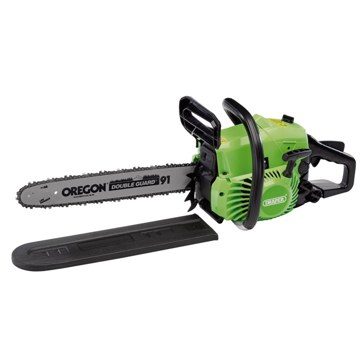 Draper 02567 CSP3940 400mm 2 Stroke Petrol Chainsaw with Oregon Chain and Bar (37cc)