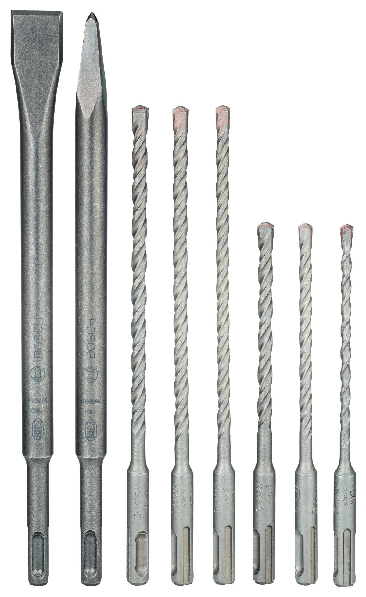 Bosch 2607017376 SDS+ Chisel and Drill Bit Set (8 Piece)