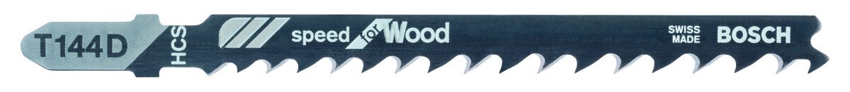 Bosch 2608630560 Jigsaw Blade T 144 D Speed For Wood (10 Packs Of 3)