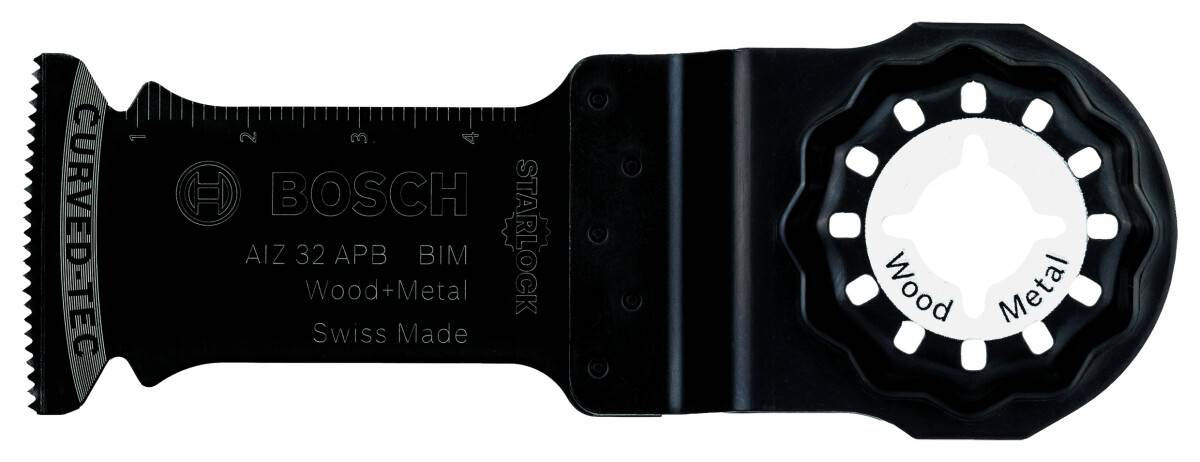 Bosch Starlock Wood and Metal Plunge Cut Multi Tool Blade 32mm
