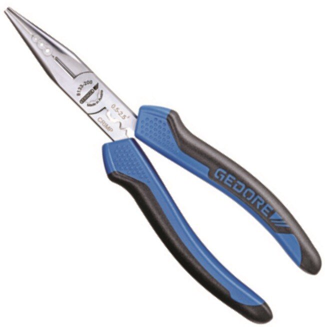 Gedore 6722110 Multiple Pliers with Cutting Edge Serrated Straight Pattern 180mm 8133-180 JC 