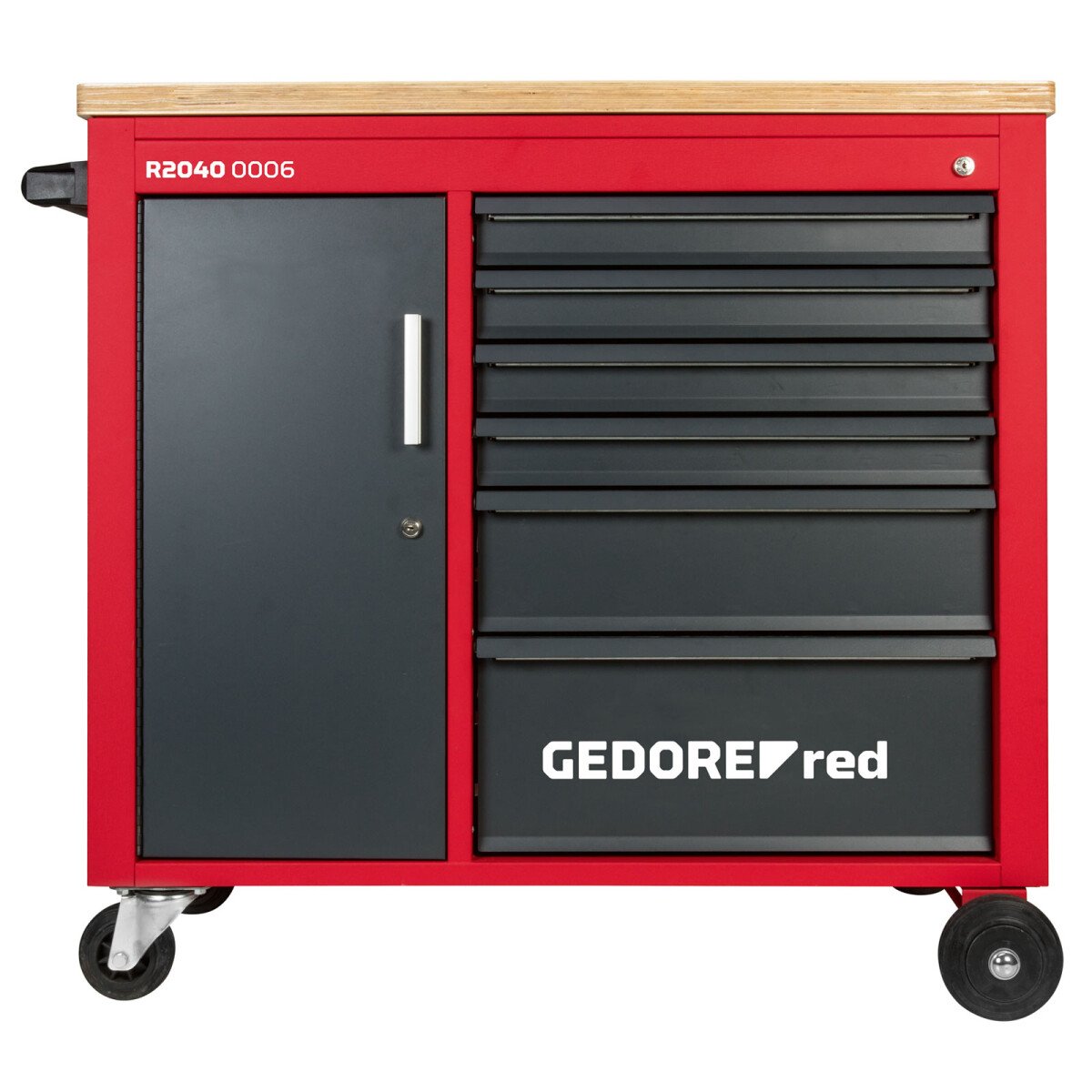 Gedore RED 3301818 Mechanic Tool Trolley 6 Drawers 988x431x935mm