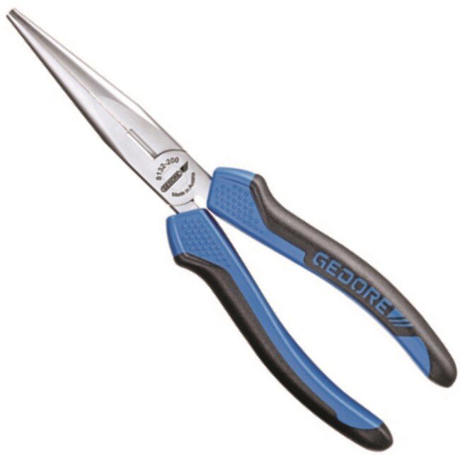 Gedore 6719240 Telephone Pliers with Cutting Edge Serrated Straight Pattern 160mm 8132-160 JC