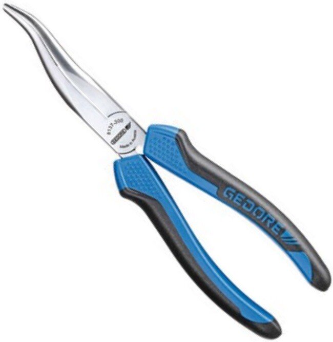 Gedore 6723190 Mechanics Pliers without Wire Cutter Offset Pattern 200mm 8137-200 JC