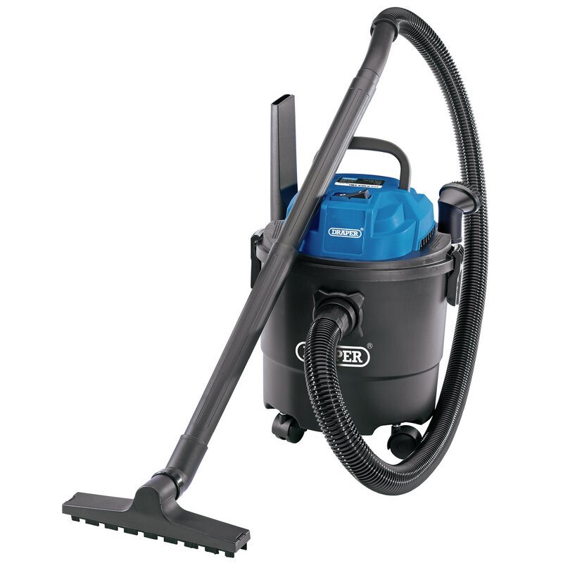 Draper 90107 WDV15P 15L 1250W 230V Wet and Dry Vacuum Cleaner