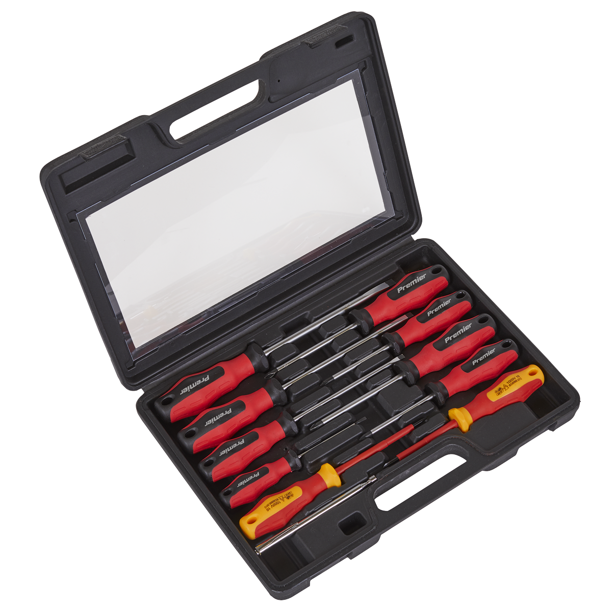 Sealey AK4332 Screwdriver Set 11pc PowerMAX