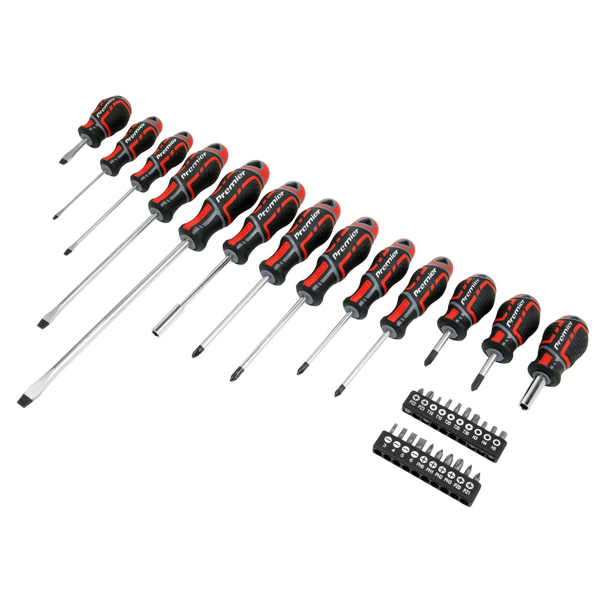 Sealey AK4370 Screwdriver & Bit Set 33pc GripMAX