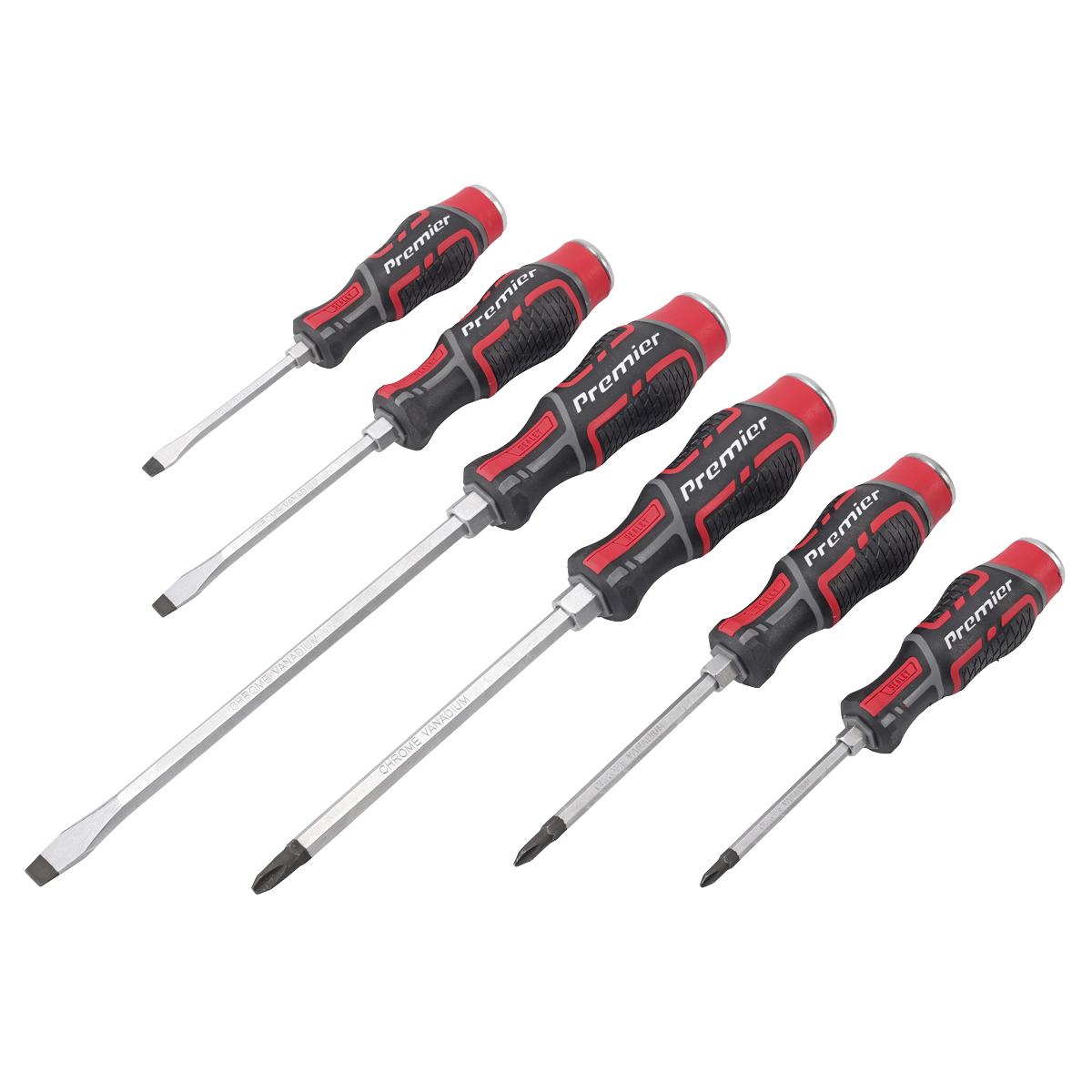 Sealey AK4940 Hammer-Thru Screwdriver Set 6pc