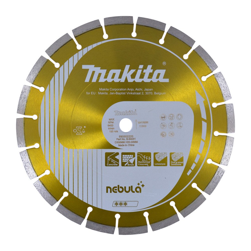 Makita B-54031 Nebula 300 Dia Wheel