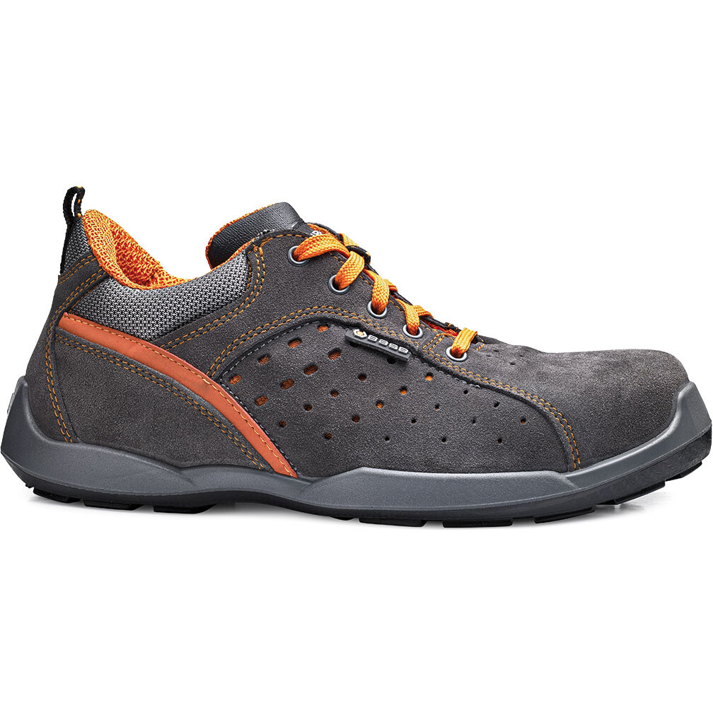 Portwest Base B0618 Record Climb Safety Shoe - Grey/Orange from Lawson HIS