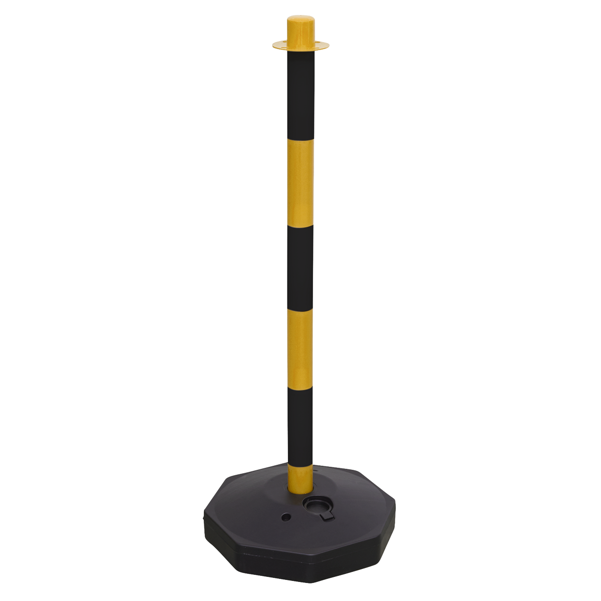 Sealey BYPB01 Black/Yellow Post with Base