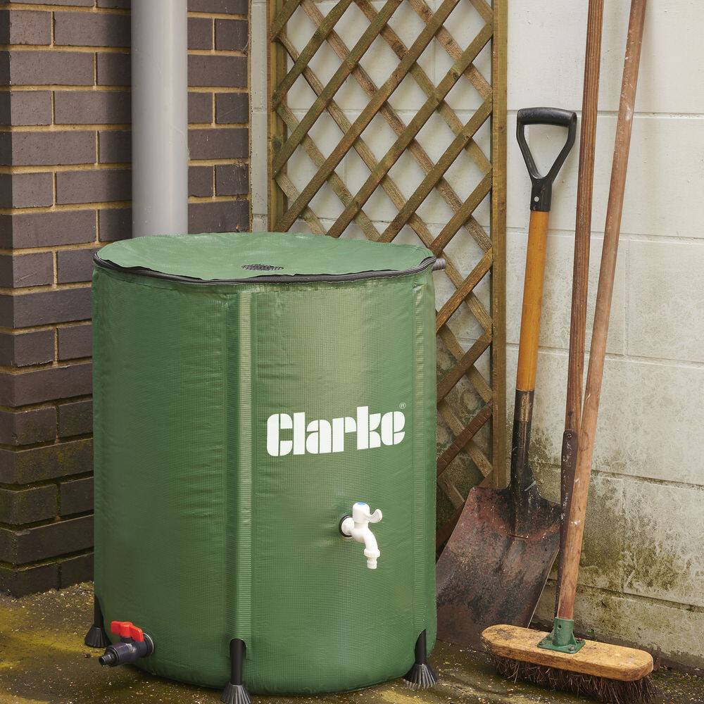 Clarke 3402238 WB200 200L Collapsible Green Water Tank from Lawson HIS
