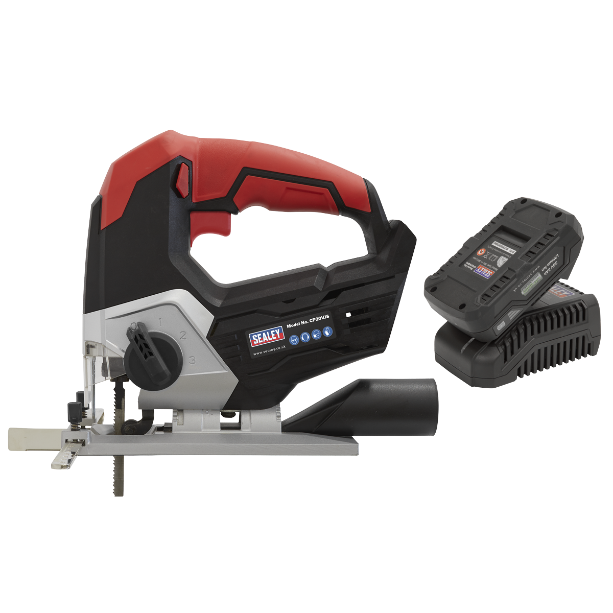 Sealey CP20VJSKIT1 Cordless Jigsaw Kit 20V 2Ah