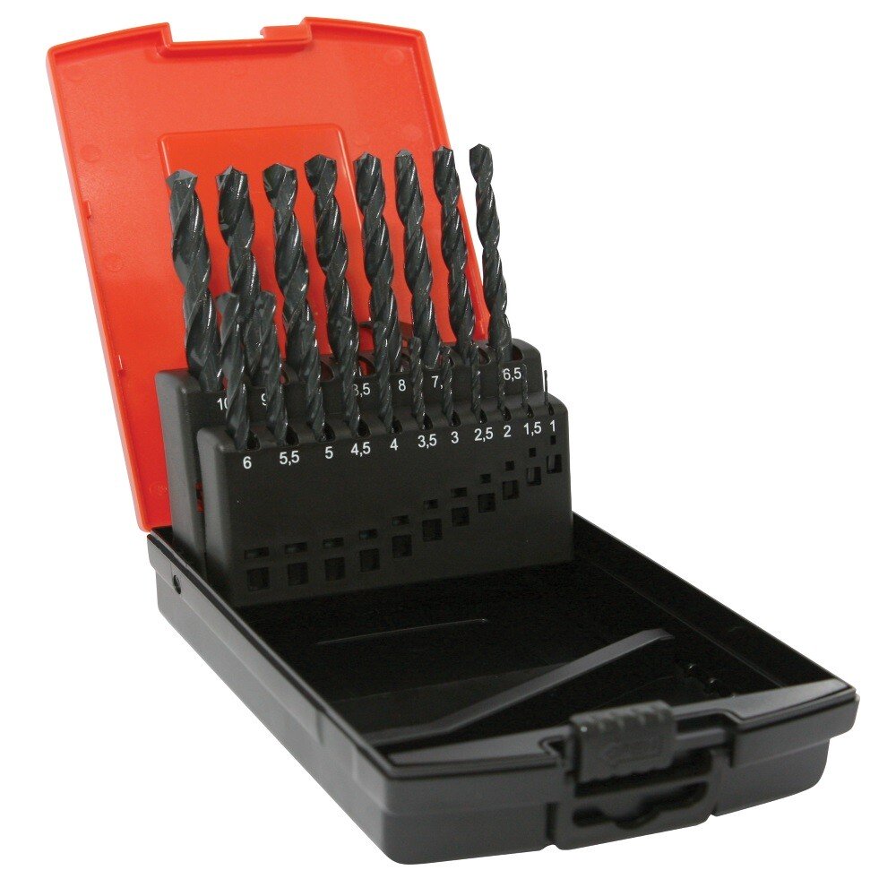 Dart HSSSET19 19 Piece HSS Drill Bit Set 1-10mm