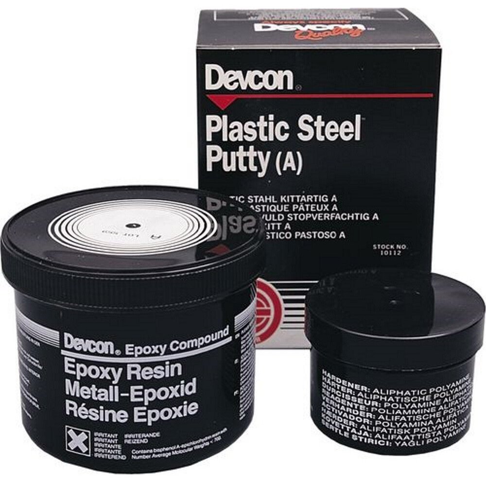Devcon 10115 Plastic Steel Putty (A) 1kg 10115 (1x1kg)