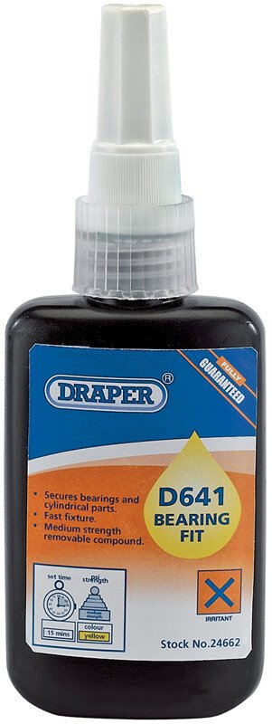 Draper 24662 DBF641 D641 Bearing Fit
