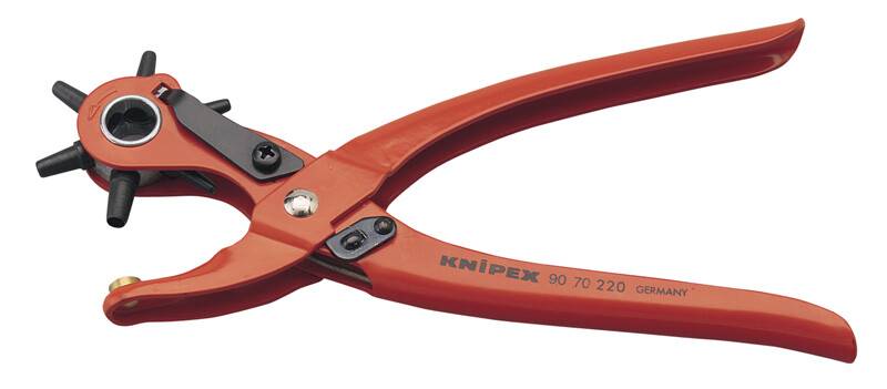 Knipex 90 70 220 SBE 220mm 6 Head Revolving Punch Pliers 87161