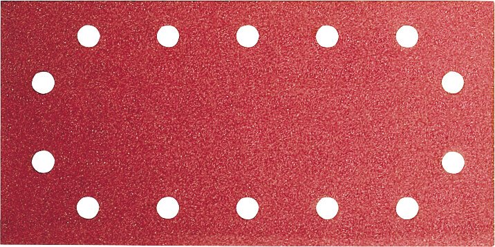 Bosch 2608605584 Red Wood (Velcro), 14 holes. 115x230 G40