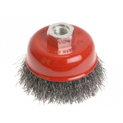 Faithfull FAIWBC125 Wire Cup Brush 125 x M14 x 2 0.30mm