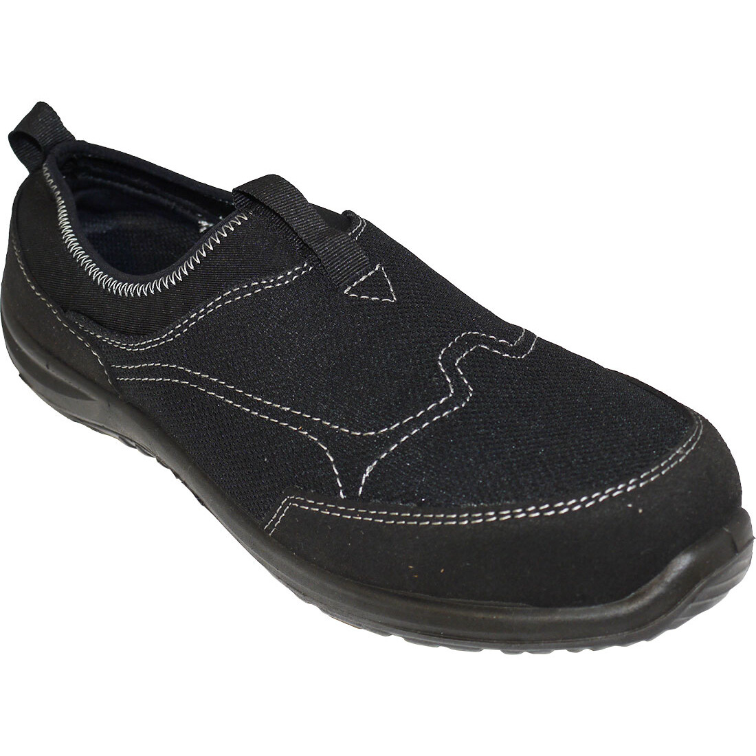 Portwest FT54 Steelite Tegid Slip On Trainer Shoe S1P - Black from ...