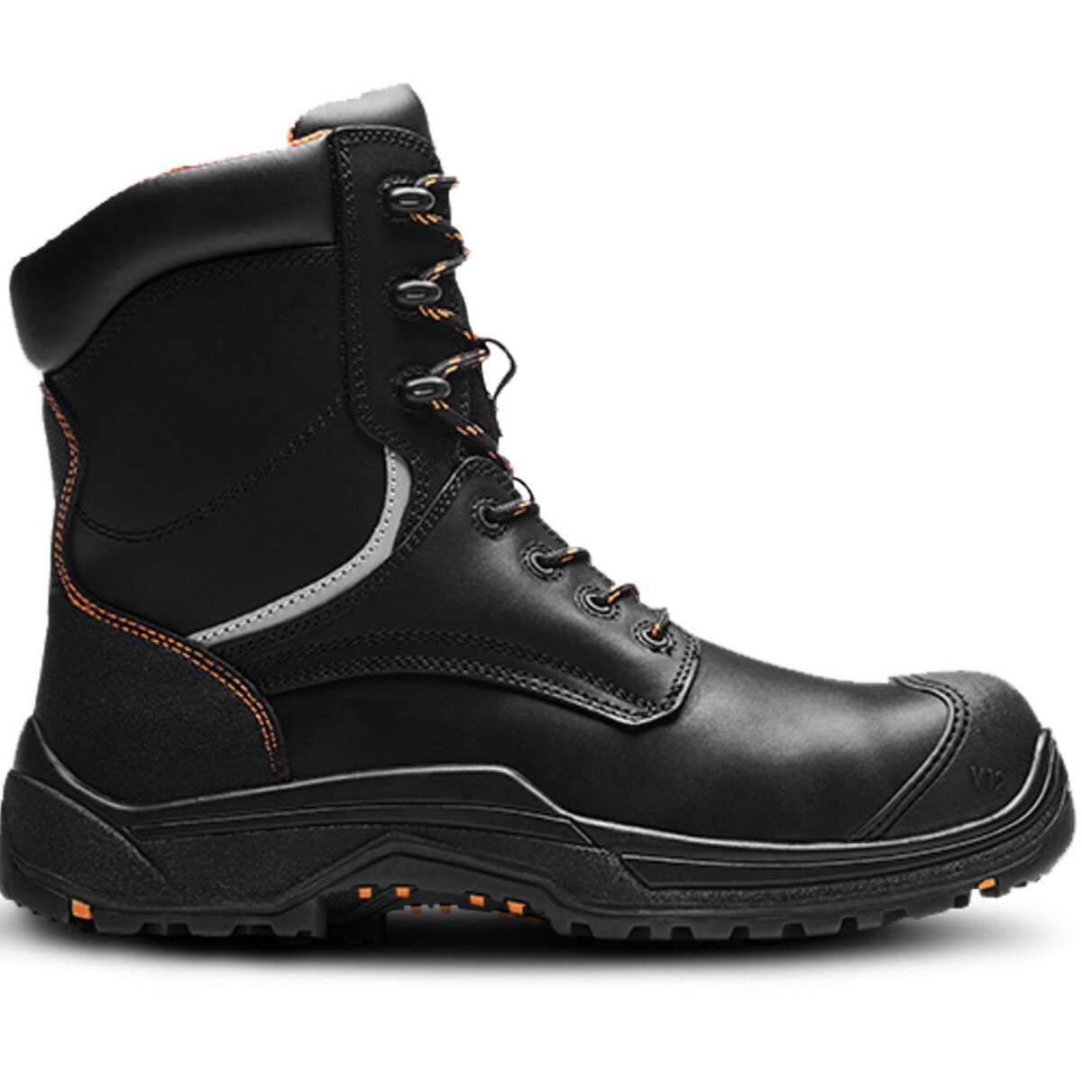 V12 Footwear VR620.01 Avenger IGS Black High Leg Safety Boot S3 HRO SRC ...