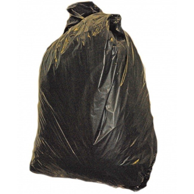 Black Refuse Sacks 18 x 29 x 38” High Strength Bin Liners (Box of 200)