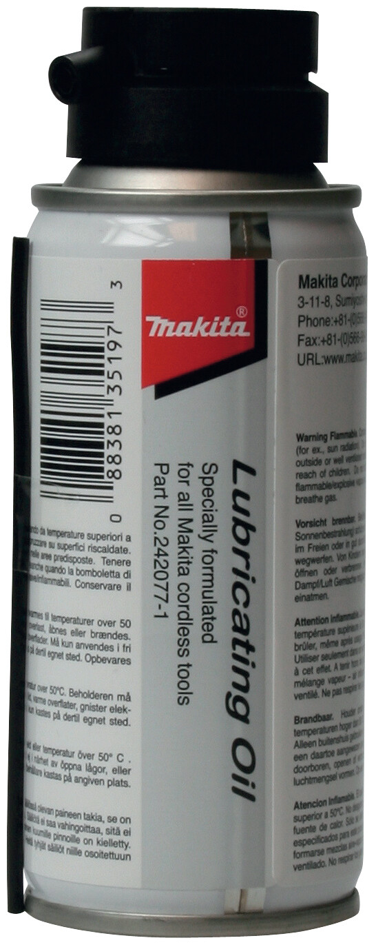 Makita 242094-1 Bombolette gas 80ml/GR40 per GN420/GN900