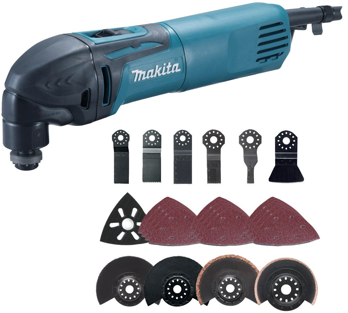 Makita TM3000CX3 320W Oscillating Multi Tool With 42 Accessories