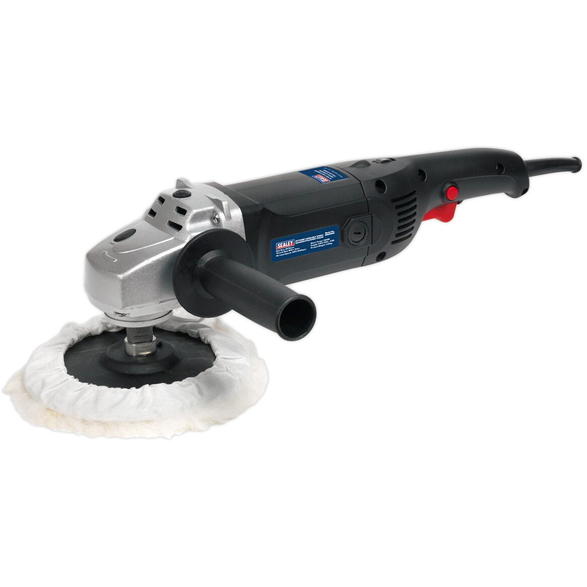 Sealey MS900PS Sander/Polisher 170mm 6-Speed 1100W/230V