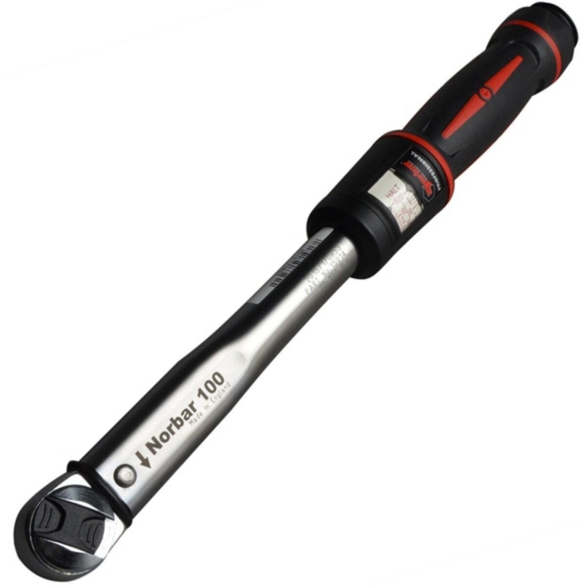 Norbar 15014 Pro 100 Adjustable Reversible Automotive Torque Wrench 3/8in Drive 20-100Nm NOR15014