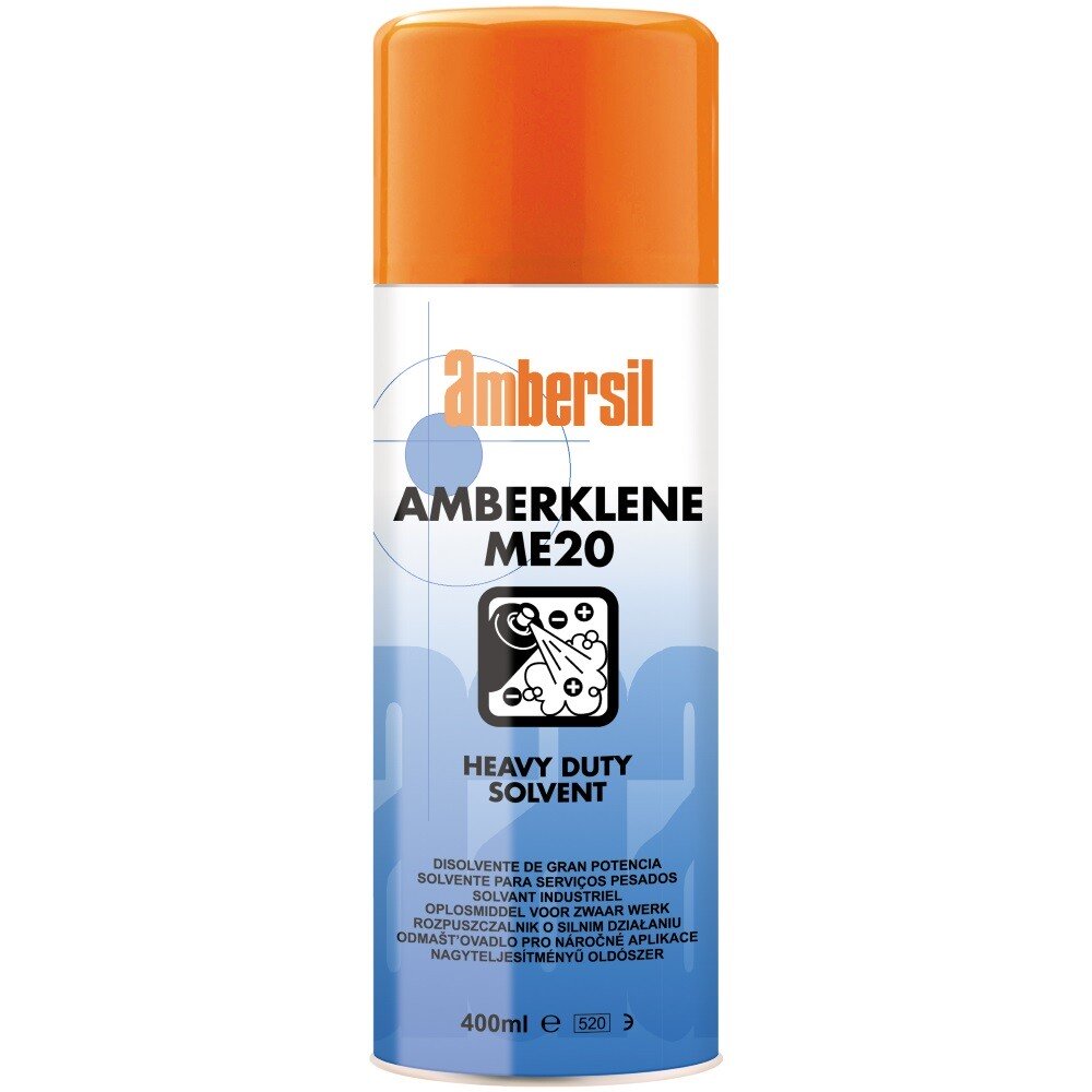 Ambersil 31554-AA Amberklene ME20 Heavy Duty Solvent 400ml