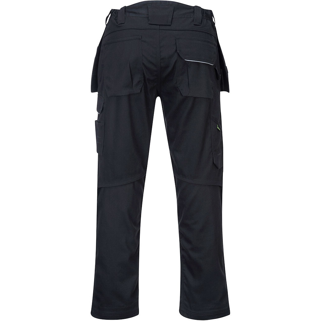 Portwest PW347 PW3 Cotton Work Holster Trouser - Black from Lawson HIS
