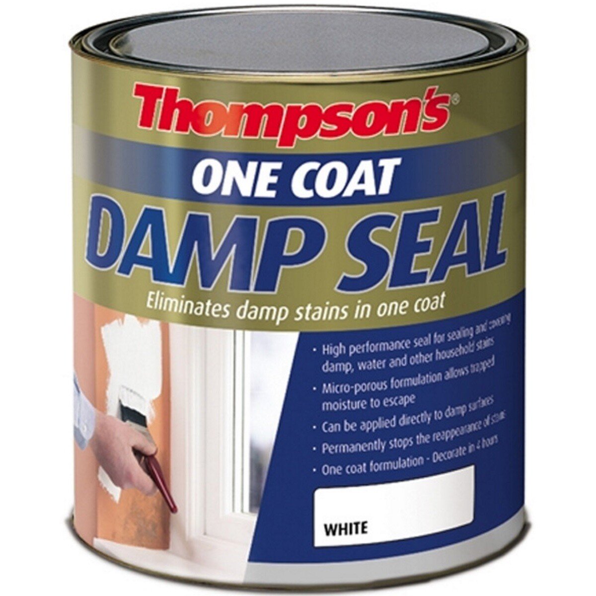 Ronseal 34579 Thompsons One Coat Damp Seal 2.5 Litres RSLTOCDS25L