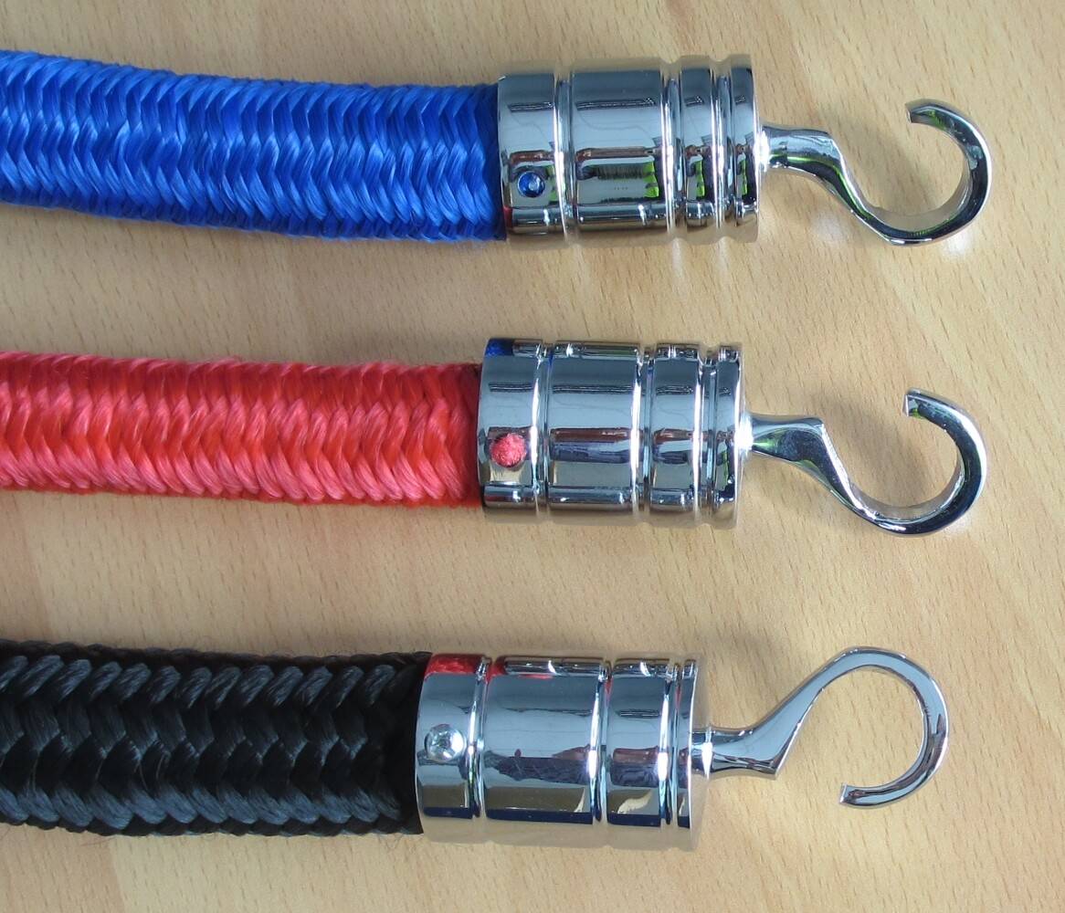 Barrier Rope 1Mtr x 25mm With Hooks