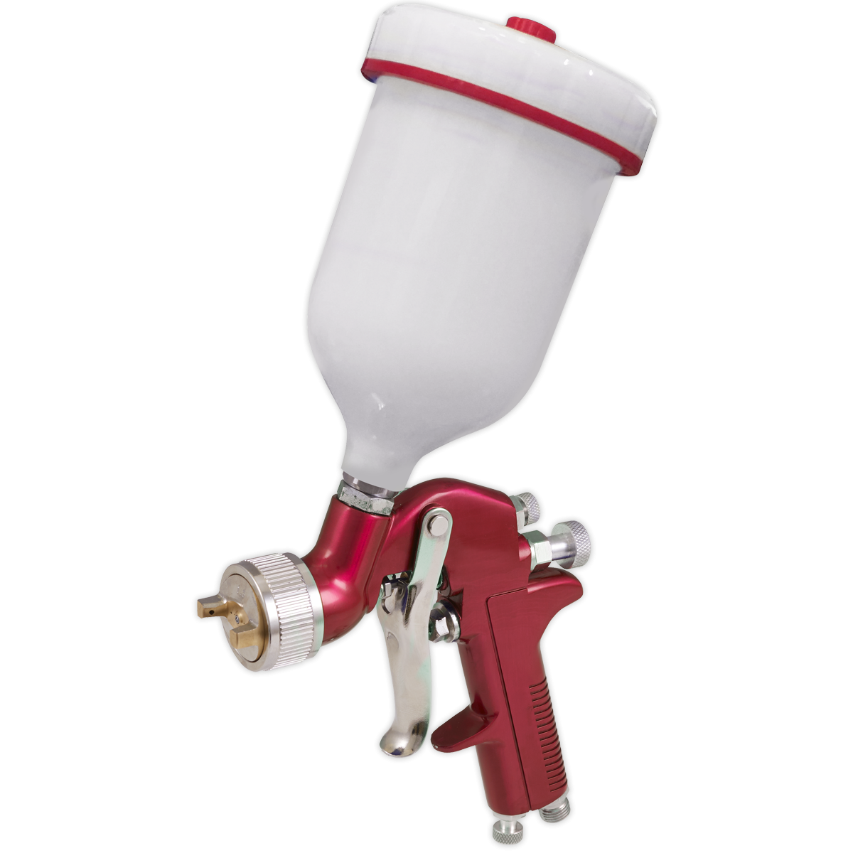 Sealey S714G Gravity Feed Spray Gun 1.4mm Set-Up