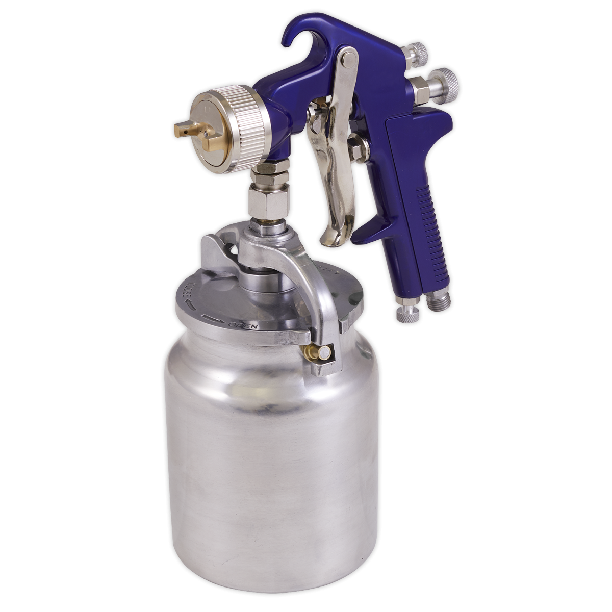 Sealey S717 Suction Feed Spray Gun 1.7mm Set-Up