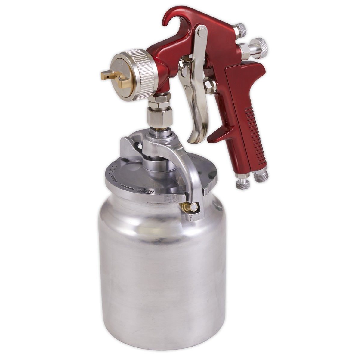 Sealey S720 Suction Feed Spray Gun 2mm Set-Up