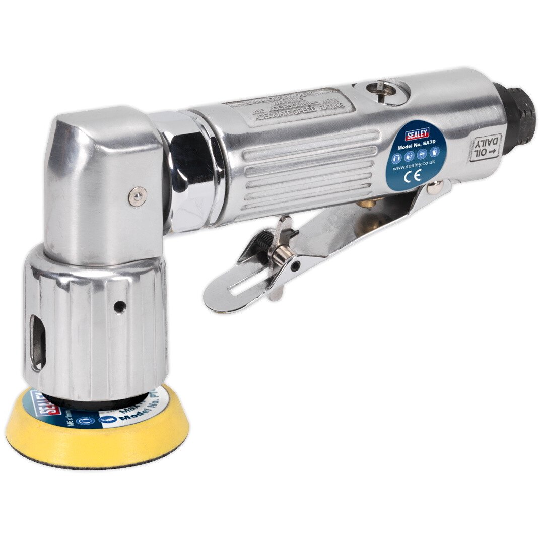 Sealey SA70 Air Orbital Sander Mini Disc 50mm