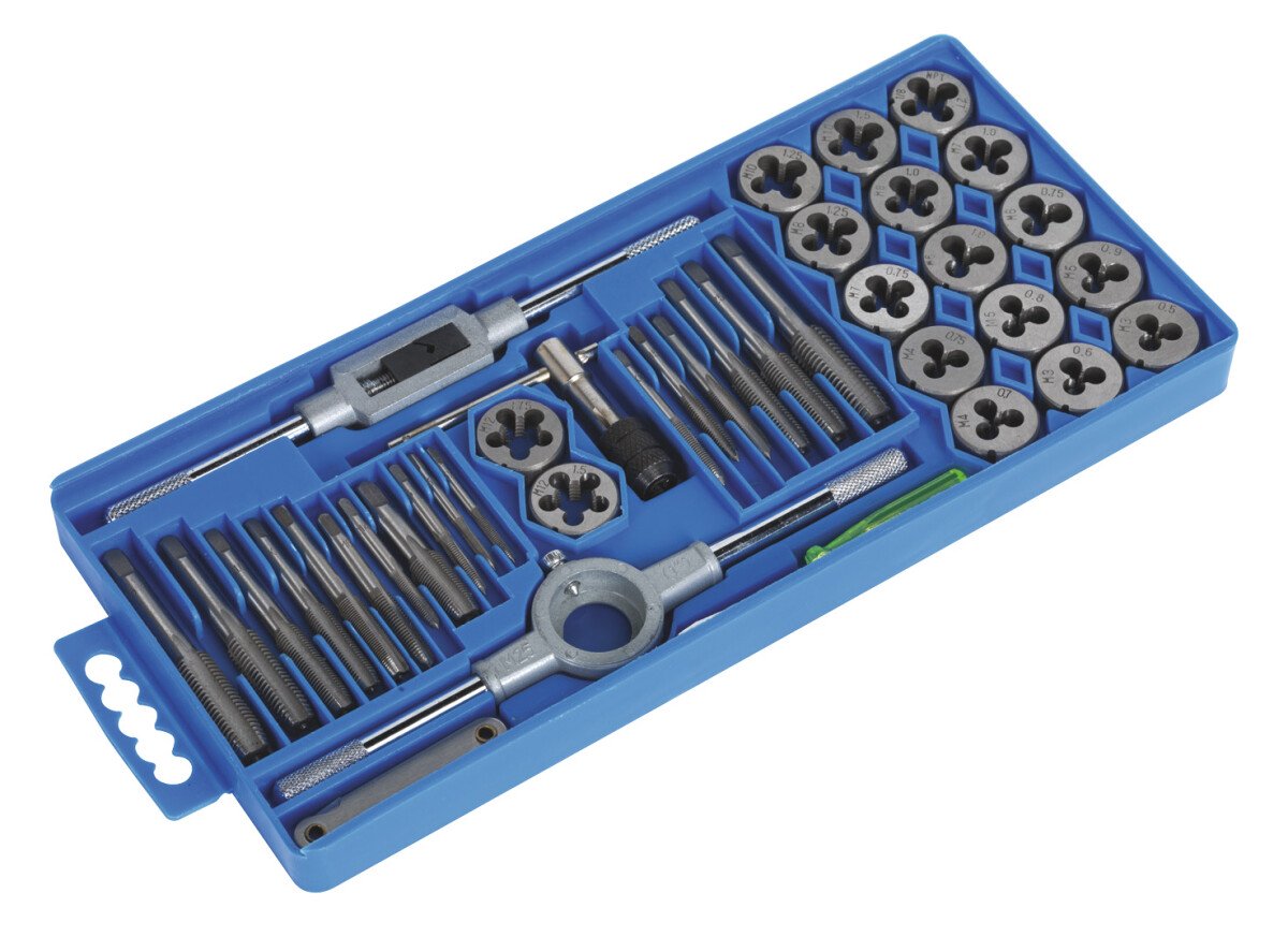 Sealey AK301 Tap & Die Set 40pc Metric