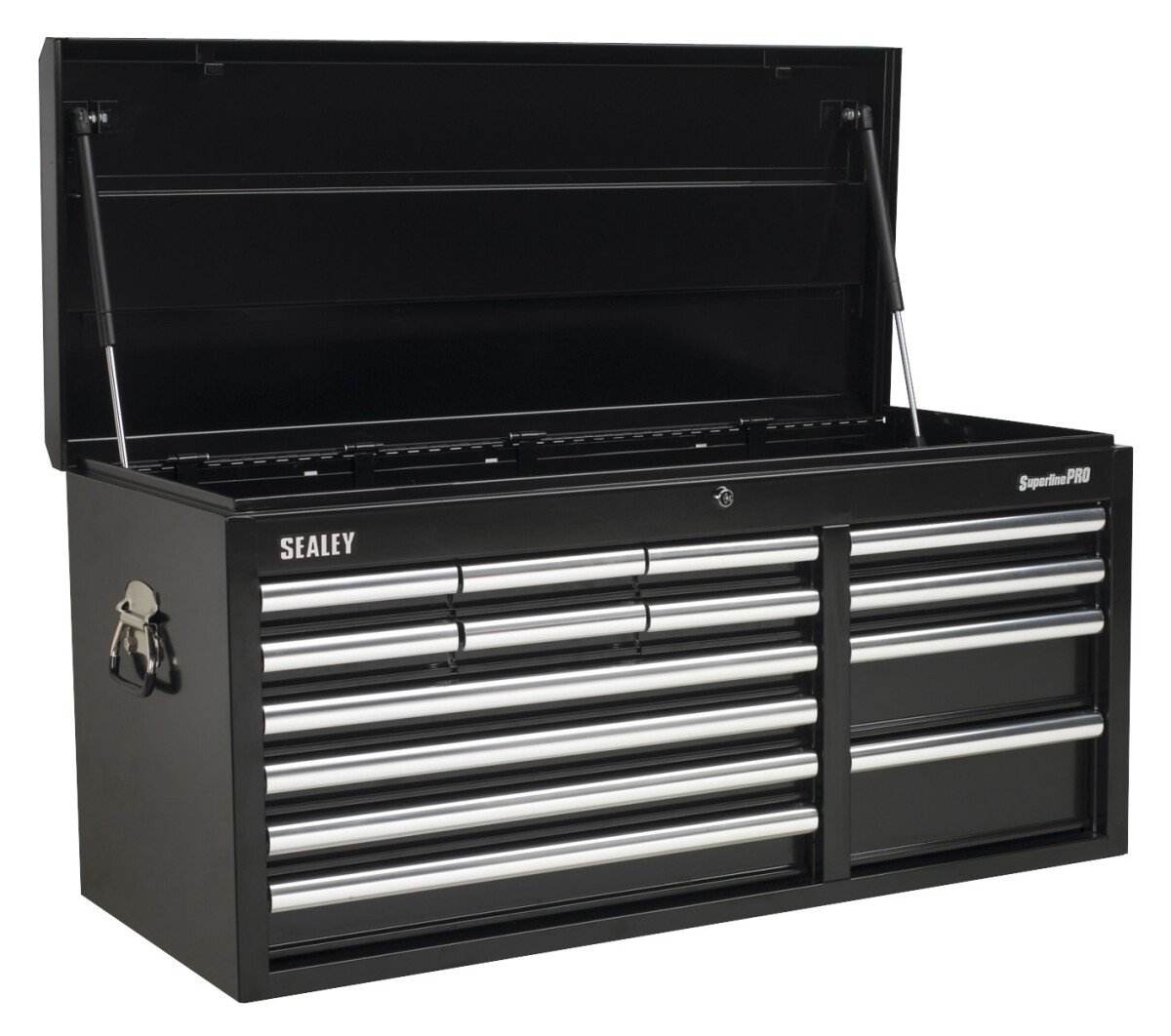 Sealey AP41149B Topchest 14 Drawer with Ball Bearing Runners Heavy-Duty - Black