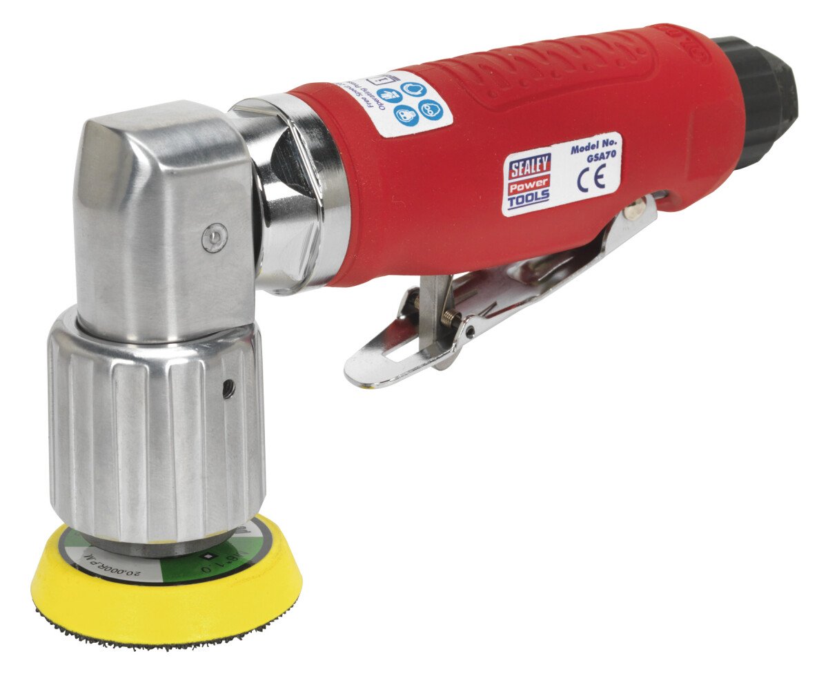 Sealey GSA70 Air Orbital Sander Mini Disc 50mm