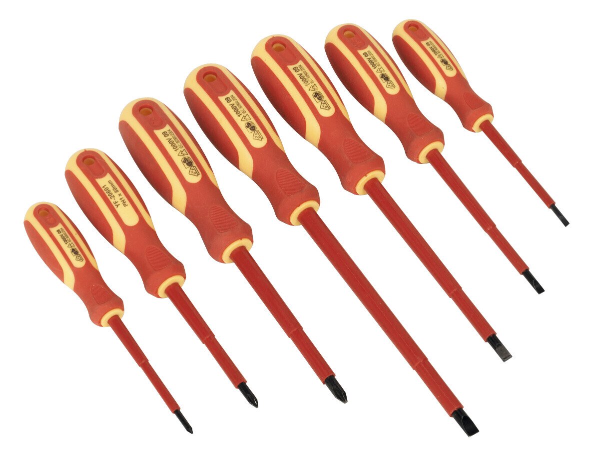 Sealey S0756 Screwdriver Set 6pc Electrician's VDE/TUV/GS Approved