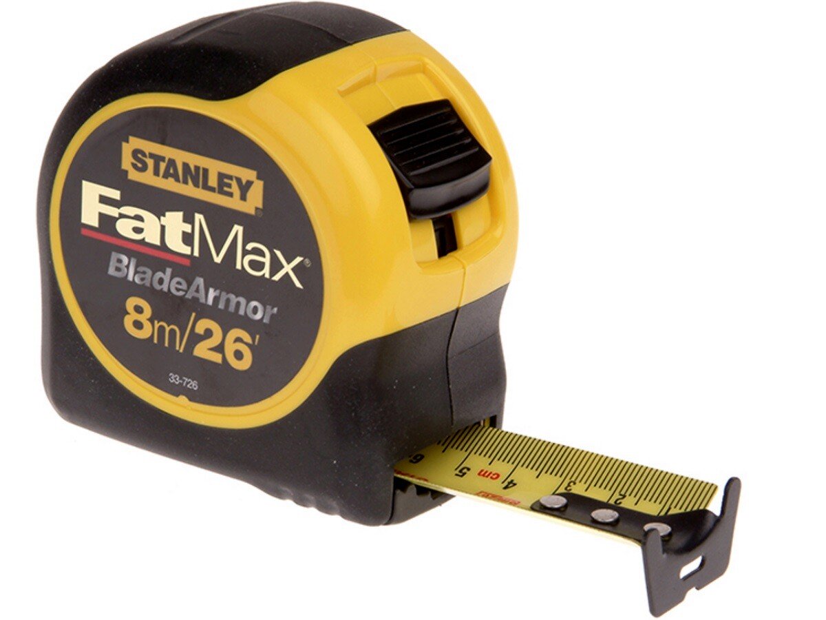 Stanley 0-33-726 FatMax® Tape Measure 8m/26ft STA033726