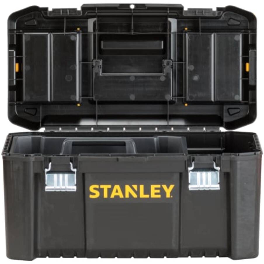 Stanley STST1-75521 Basic Toolbox with Organiser Top 50cm (19in) STA175521  from Lawson HIS