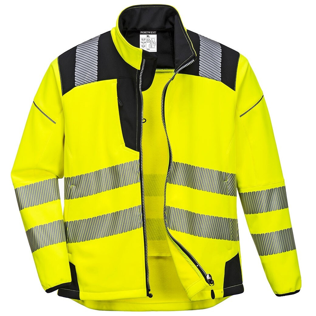 Portwest T402 PW3 Hi-Vis Softshell Jacket from Lawson HIS