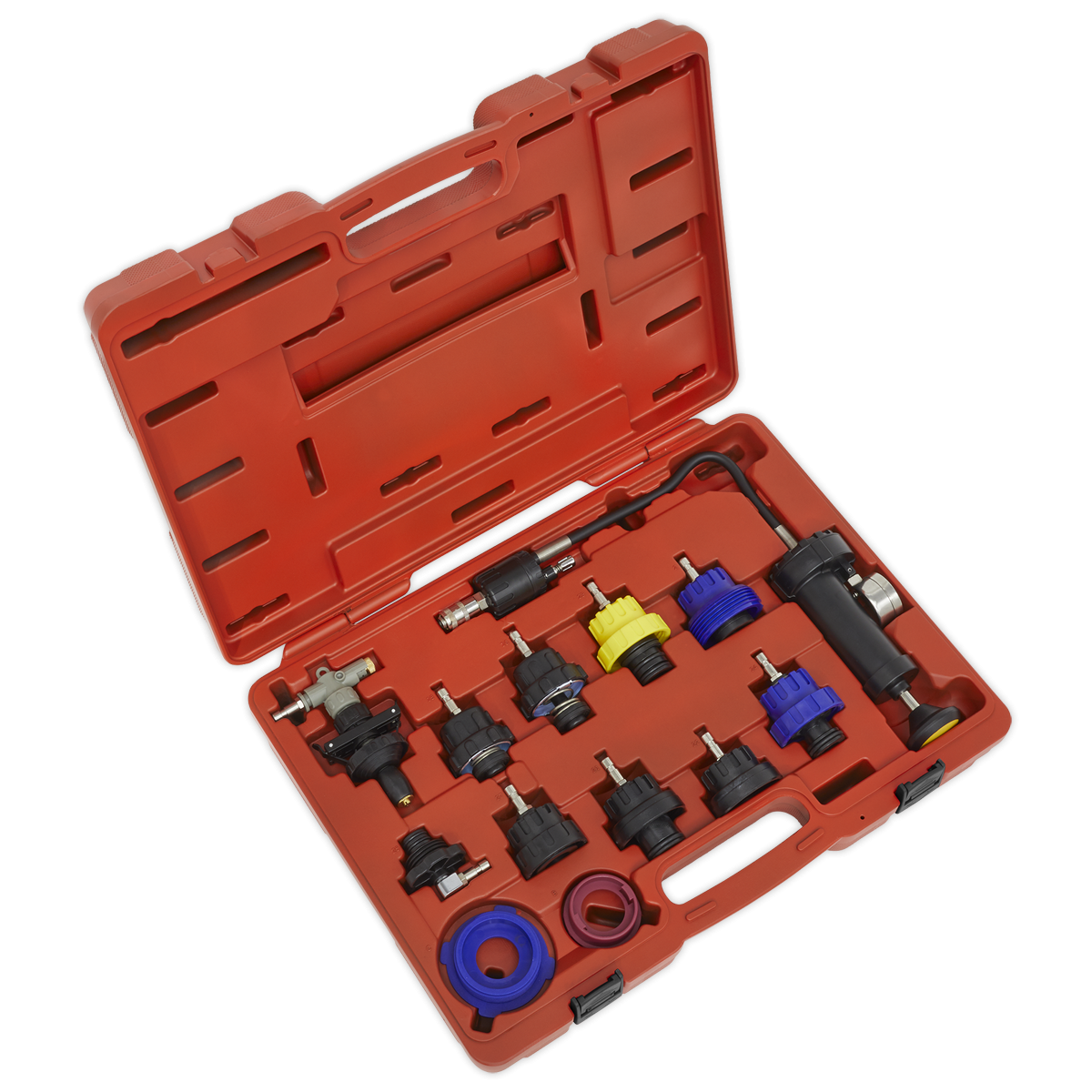 Sealey VS0014 Cooling System Pressure Test Kit 13pc