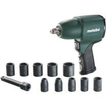 Metabo DSSW360SET 1/2" Drive Air Impact Wrench Set with Sockets