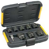 DeWalt DT7507-QZ Set of 1/2"Drive Impact Sockets  9 Piece