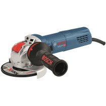 Bosch GWX 9-115 S 4.1/2"/115mm 900W X-LOCK Angle Grinder with Anti-Vibration Handle in Carton