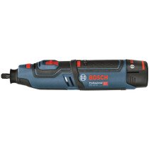 Bosch GRO128V-35 12V Rotary Tool 2x2.0Ah Batteries Batteries in L-BOXX